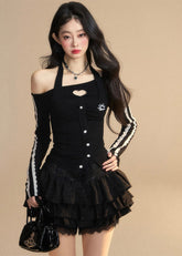 American Style Lace T-shirt